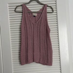 Universal thread knit tank top Sz L